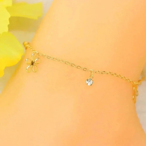 "Minimalist Anklet, Sleek & Modern Design, Women’s Fashion, YC110212-A - Picture 1 of 10
